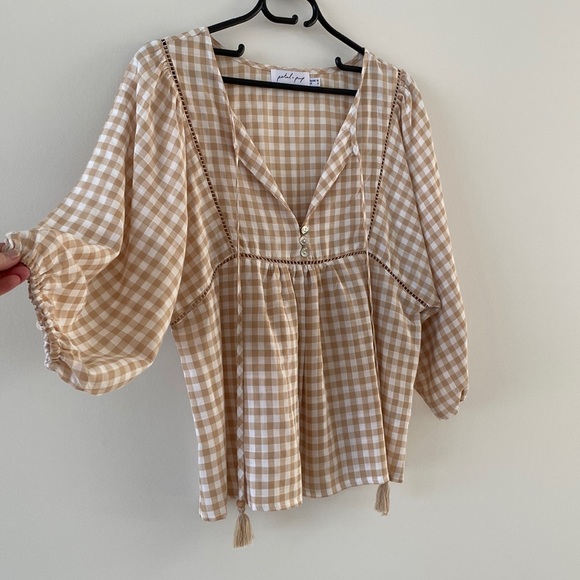 🌼 NWOT - Petal & Pup - Boho Blouse 🌼 - Picture 2 of 8